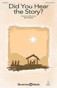 cover Did You Hear the Story? SATB choral sheet music cover